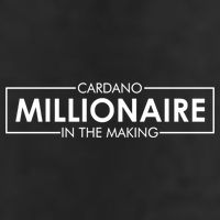 Cardano Millionaire Ada Token Bullrun Blockchain Coin Cute Gift 25L Jumbo Tote