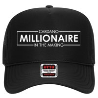 Cardano Millionaire Ada Token Bullrun Blockchain Coin Cute Gift Hat