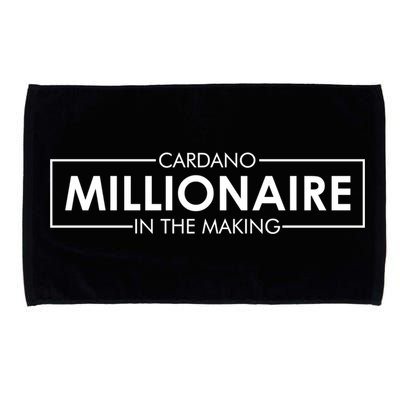 Cardano Millionaire Ada Token Bullrun Blockchain Coin Cute Gift Microfiber Hand Towel