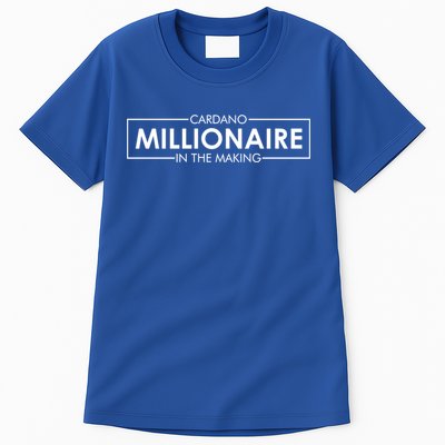 Cardano Millionaire Ada Token Bullrun Blockchain Coin Cute Gift Tall T-Shirt