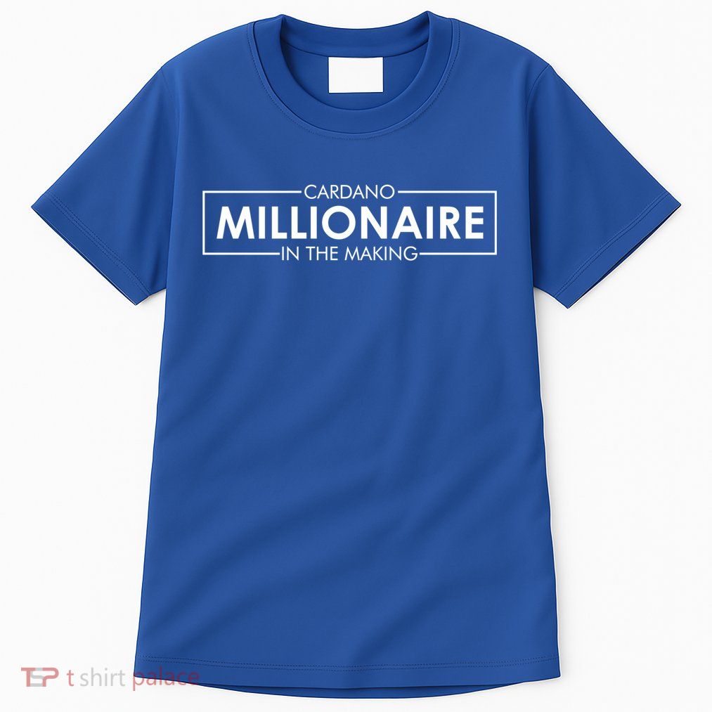 Cardano Millionaire Ada Token Bullrun Blockchain Coin Cute Gift Tall T-Shirt
