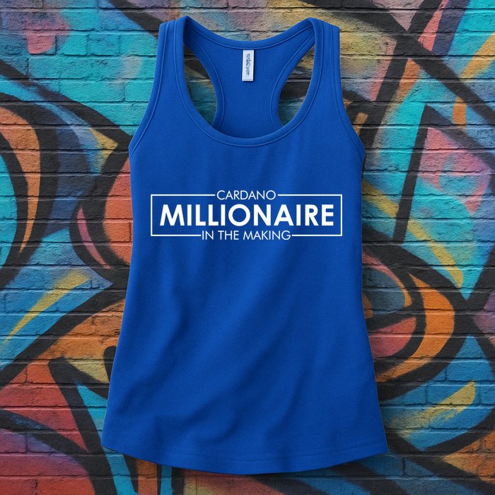 Cardano Millionaire Ada Token Bullrun Blockchain Coin Cute Gift Womens Tank Top