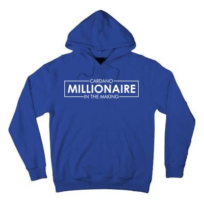 Cardano Millionaire Ada Token Bullrun Blockchain Coin Cute Gift Tall Hoodie