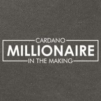 Cardano Millionaire Ada Token Bullrun Blockchain Coin Cute Gift Cotton Canvas Backpack