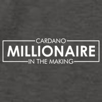Cardano Millionaire Ada Token Bullrun Blockchain Coin Cute Gift Vector Backpack