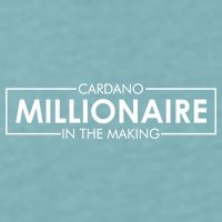 Cardano Millionaire Ada Token Bullrun Blockchain Coin Cute Gift Sueded Cloud Jersey T-Shirt