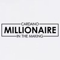 Cardano Millionaire Ada Token Bullrun Blockchain Coin Cute Gift Garment-Dyed Sweatshirt