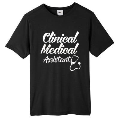 Clinical Medical Assistant Healthcare Technical Nurse Gift Tall Fusion ChromaSoft Performance T-Shirt