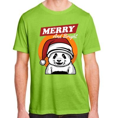 Christmas Merry And Bright Adult ChromaSoft Performance T-Shirt