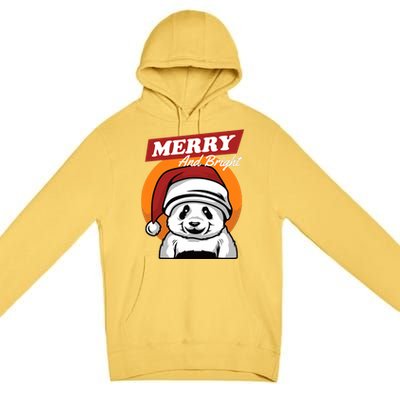 Christmas Merry And Bright Premium Pullover Hoodie