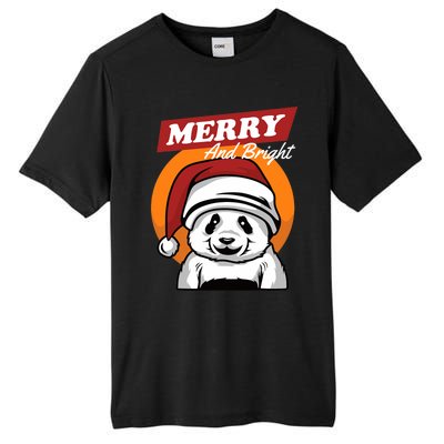 Christmas Merry And Bright Tall Fusion ChromaSoft Performance T-Shirt