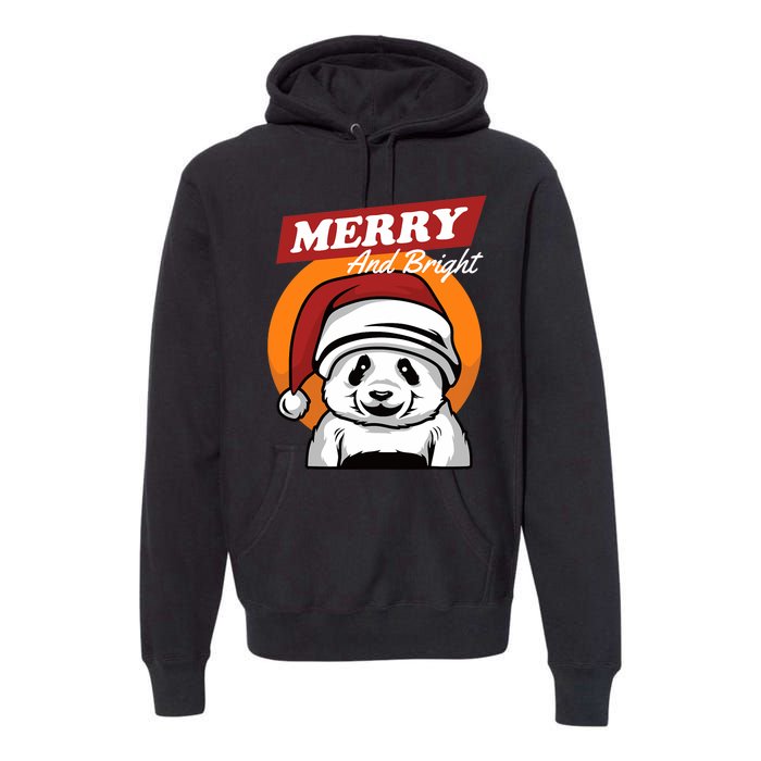 Christmas Merry And Bright Premium Hoodie