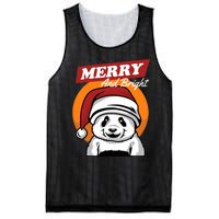 Christmas Merry And Bright Mesh Reversible Basketball Jersey Tank