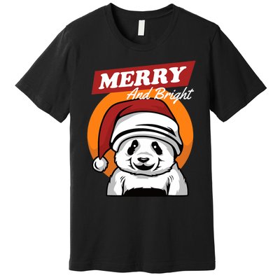 Christmas Merry And Bright Premium T-Shirt