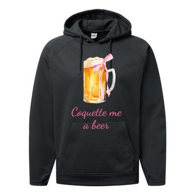 Coquette Me A Beer Performance Fleece Hoodie