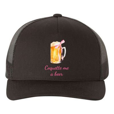 Coquette Me A Beer Yupoong Adult 5-Panel Trucker Hat