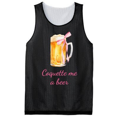 Coquette Me A Beer Mesh Reversible Basketball Jersey Tank