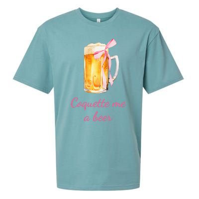 Coquette Me A Beer Sueded Cloud Jersey T-Shirt