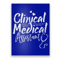 Clinical Medical Assistant Healthcare Technical Nurse Gift Poster