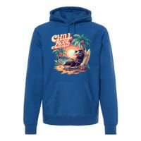 Chill Mode Activated Funny Possum Eat Trash Vacay Vibe Gift Premium Hoodie