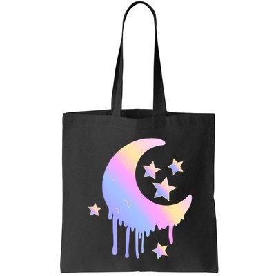 Colorful Moon And Stars Space Bag