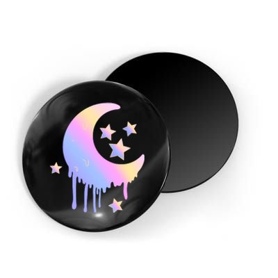 Colorful Moon And Stars Space Magnet