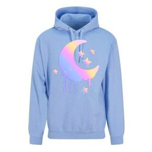 Colorful Moon And Stars Space Unisex Surf Hoodie