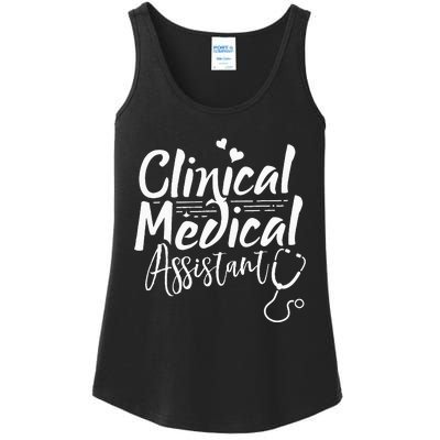 Clinical Medical Assistant Healthcare Technical Nurse Ladies Essential Tank