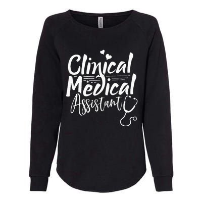 Clinical Medical Assistant Healthcare Technical Nurse Womens California Wash Sweatshirt