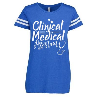 Clinical Medical Assistant Healthcare Technical Nurse Enza Ladies Jersey Football T-Shirt