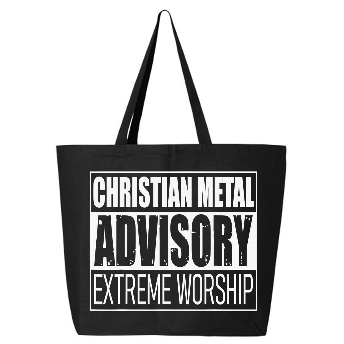 Christian Metal Advisory Extreme Worship 25L Jumbo Tote