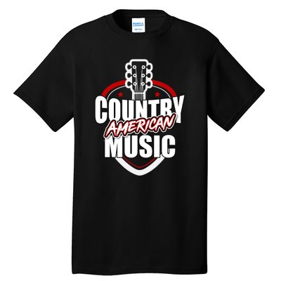 Country Music America Tall T-Shirt