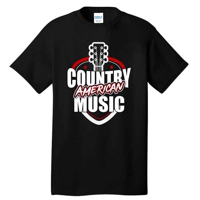 Country Music America Tall T-Shirt