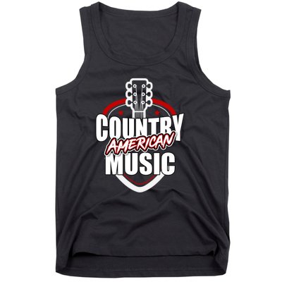 Country Music America Tank Top