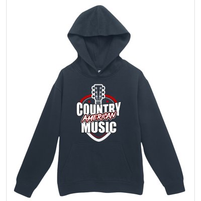 Country Music America Urban Pullover Hoodie