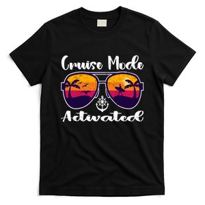 Cruise Mode Activated Vacation Funny Family Matching Group T-Shirt