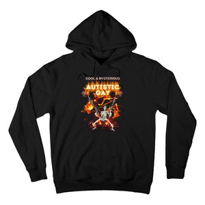 Cool Mysterious Autistic Gay Hard Skeleton Meme Hoodie