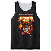 Cool Mysterious Autistic Gay Hard Skeleton Meme Mesh Reversible Basketball Jersey Tank