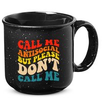 Call Me Antisocial But Please DonT Call Me 15oz Campfire Ceramic Mug
