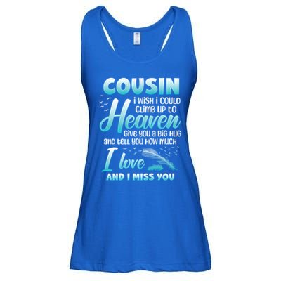 Cousin My Angel In Heaven I Love Miss You Family Memorial Gift Ladies Essential Flowy Tank