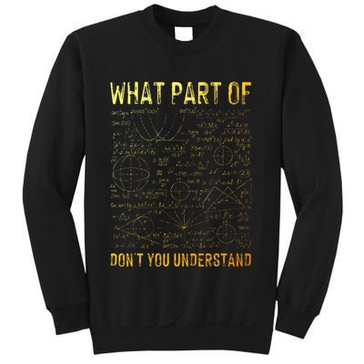 Cool Math Art For Women Algebra Mathematics Math Teacher Sweatshirt