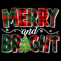Christmas Merry And Bright Red And Green Patterns Impact Tech Backpack