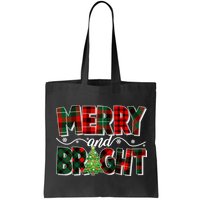 Christmas Merry And Bright Red And Green Patterns Bag