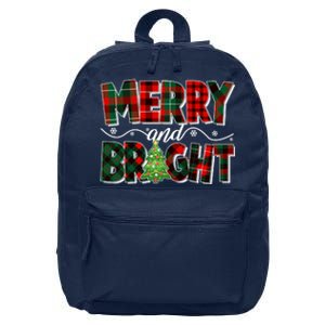 Christmas Merry And Bright Red And Green Patterns 16 in Basic Backpack