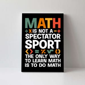 Cool Math Art For Wo Mathematics Number Math Lovers Canvas