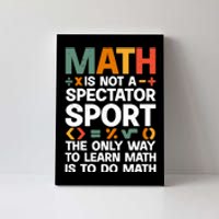 Cool Math Art For Wo Mathematics Number Math Lovers Canvas