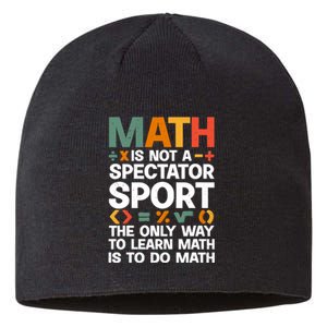 Cool Math Art For Wo Mathematics Number Math Lovers Sustainable Beanie