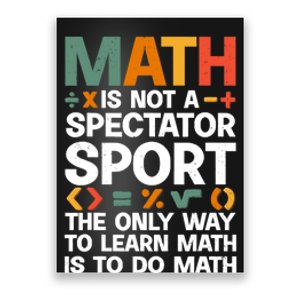 Cool Math Art For Wo Mathematics Number Math Lovers Poster