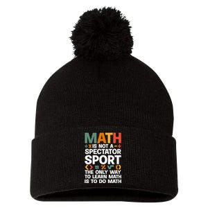 Cool Math Art For Wo Mathematics Number Math Lovers Pom Pom 12in Knit Beanie