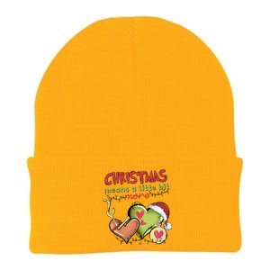 Christmas Means A Little Bit More Matching Family Christmas Gift Knit Cap Winter Beanie